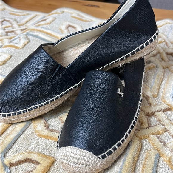 Michael Kors Black Kendrick Espadrille Loafers NWOT - Picture 1 of 8